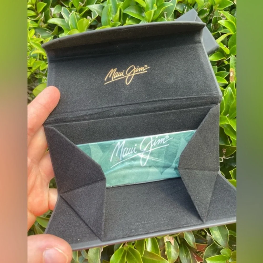 Maui Jim Sunglasses Cases Black 2 sizes